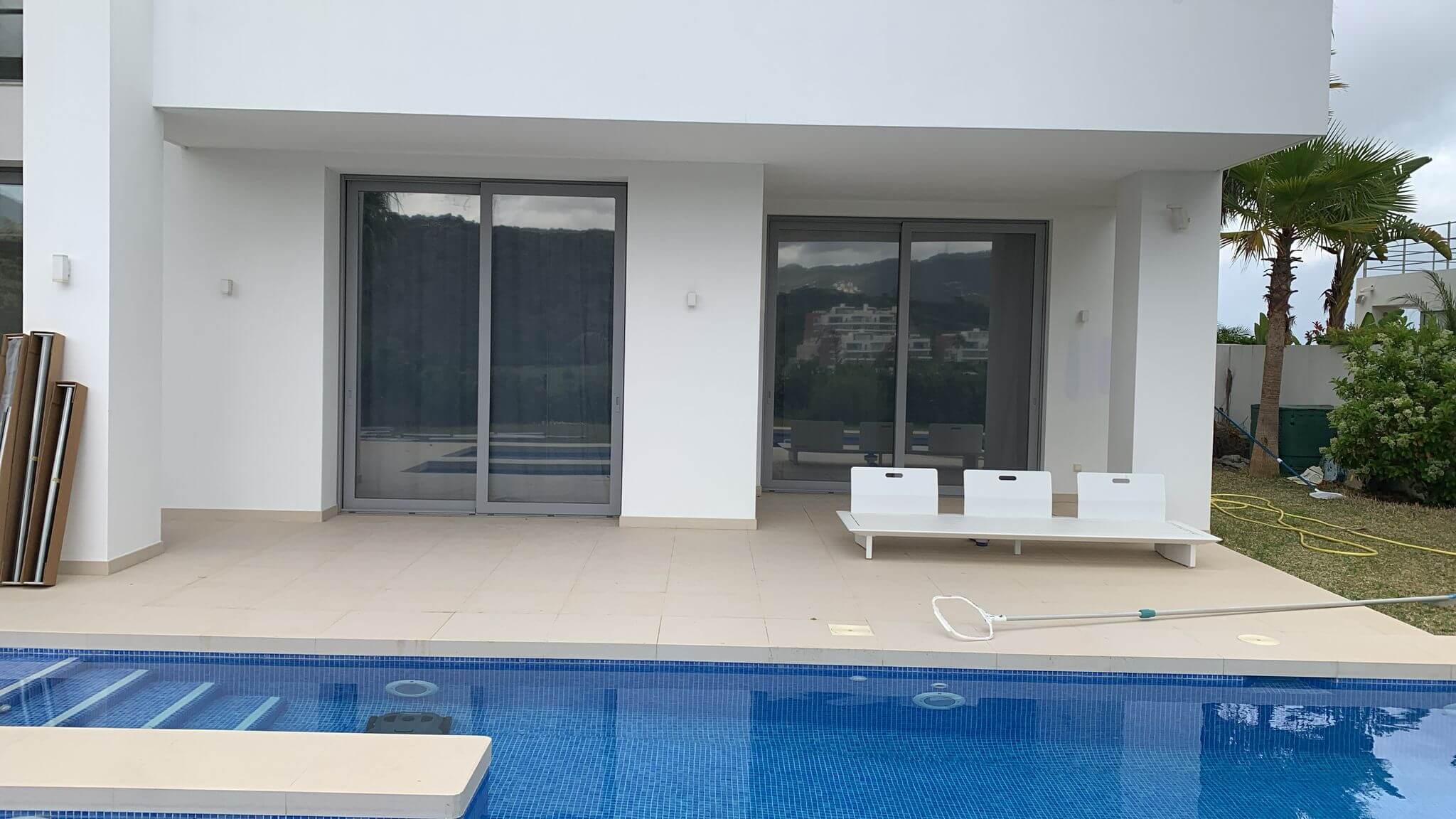 Benahavis Malaga TITAN solar window film installation